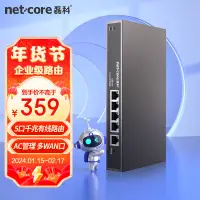 在飛比找京東台灣優惠-磊科（netcore）NBR100企業有線路由器 全千兆多W