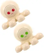 2pcs Self Adhesive Toothbrush Holder for Bathroom Cartoon Toothbrush Hanger with Suction Cup for Kids and Adults