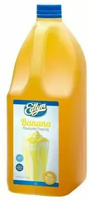 Edlyn Banana Flavoured Topping 3L Syrup Milkshake Thickshake