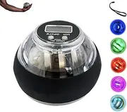 Cura Ball,Curaball Hand Exerciser,Hand Balls Gripping for Women Men,Adjustable Resistance Torque Balls,Gyroscopic Grip Strengthener with Lcd Progress Counter,Auto-Start Gyroscopic Wrist Exercise Ball