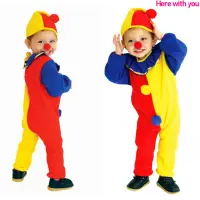 在飛比找蝦皮購物優惠-【台灣熱銷】萬聖節 兒童小丑服 cosplay 服裝 化妝舞