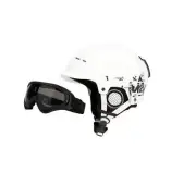 K2 Rant Visor White S Helmet & Goggles Package Snowboard ski +burton dcal L5 NEW