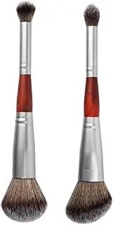 Pcs Dual-ended Blending Brush Set Makeup Brush for Foundation Powder Eye Shadow Cream Safe Skin-friendly Easy to Clean Portable for Travel