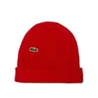 Lacoste Logo Wool Ribbed Beanie (GT2624)