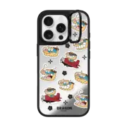 iPhone 16 Pro Mirror Ring Stand Case MagSafe Compatible FEILONG BY BU2MA