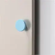 Macaron Color Door handlefor Kids Room zinc Alloy Drawer Wardrobe Cabinet pulls knobs Children Room Decoration - (Color: Blue 3)