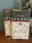 Pair of Sferra Sasha Continental Shams Grey - 26”x26”, New in package