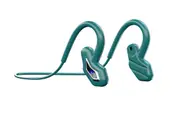 Bone Conduction Headphones Ear Hook Waterproof Sports Wireless Bluetooth Headphones-Green