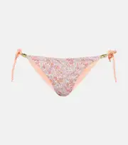[Heidi Klein] Heidi Klein Muskmelon Bay triangle bikini bottoms AU 12 pink