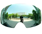 Ski Goggles PRO - Frameless,Interchangeable Lens 100% UV400 Protection Snow Goggles for Men & Women