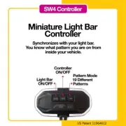 SW4 Mini Controller For Use With Stellar Vision Flashing Light Bars