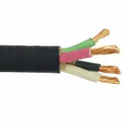 250' 18/4 SJOOW Portable Power Cable Flexible CPE Jacket Black 300V