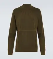 [Loro Piana] Loro Piana Silk-blend technical sweater AU 96 green