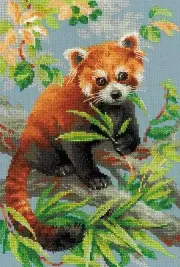 Cross-stitch kit Riolis 1627 Red Panda
