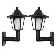 SpringUp Outdoor Solar Lights Powered Wall Lantern LED Landscape Lamp Pathway