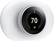 Wall Plate Cover Trim Kit for Google Nest Thermostat - Compatible with Google Nest Thermostat 1st/2nd/3rd Generation, Conceals Defects Easy to Install