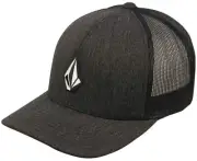 Volcom Full Stone Cheese Trucker Hat - Charcoal Heather - New