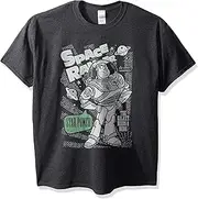 [Disney] Men's Toy Story Buzz Lightyear Star Power Hero Graphic T-Shirt