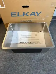Elkay Crosstown 24 in. Undermount Single Bowl 16-Gauge Stainless Steel Sink