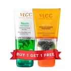 VLCC Neem Face Wash & VLCC Anti Tan face wash -150ml X 2 (300ml) - Free Ship