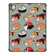 iPad Pro 13-inch (M4) iPad Impact Case Sushi Corgi