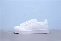 在飛比找Yahoo!奇摩拍賣優惠-Adidas Superstar 貝殼頭 經典 全白 皮革 