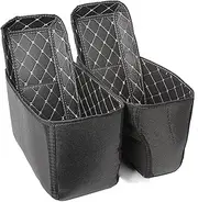 Motorcycle Back top Box case for 38L Motorcycle Side Box Rear Trunk Side Tail Luggage Case Top case Inside Liner Inner Lining Cushion PU Leather Motorbike Storage(38L Right Exhaust)