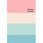MONTHLY PLANNER 2020-2021: CUTE NOTEBOOK, SOFT COVER, MATTE FINISH