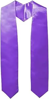 [Oshhni] Graduation Stole Solid Color Graduation Honor Stole for Graduation Ceremonies