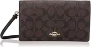 [COACH] Women's Anna Foldover Crossbody Clutch