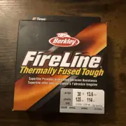 Berkley FireLine® Superline, Crystal, 30lb | 13.6kg, 125yd | 114m Fishing Line,