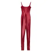 [Fiorucci] Fiorucci Semi Footed Jumpsuit S RED