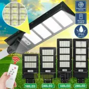 LED Solar Street Light 990000000Lumens Dusk to Dawn for Parking Lot Stadium Yard