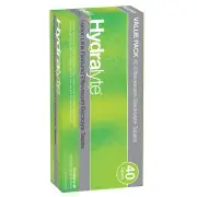 Hydralyte Effervescent Electrolyte Lemon Lime 40 Tablets