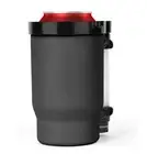 Portable Can Cooler/Cup With a detachable Expandable, Hose To Funnel Your Drink
