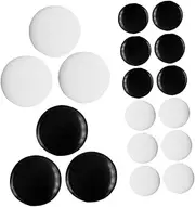 Hohopeti Go Game Board Set 360pcs Chess Pieces Stone Chess Set Double-Sided Go Game Bag