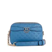 GUESS Blue Arlena Logo Camera Crossbody Bag