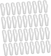 UTHCLO 130pcs Gourd Hook Durable Mask Strap Hook for Key Accessories Sealing and Compact Design Strong Locking Top for Craft Projects