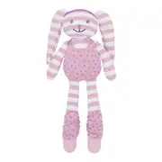 Hip Hop Bunny Plush Toy - Organic Farm Buddies - Apple Park