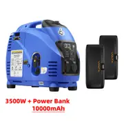 GENTRAX 3.5KW Inverter Generator + 10000mAh Power Bank