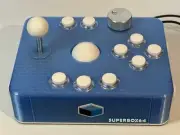 SuperBox64 Xmas Retro Arcade Game Console Joystick Trackball Spinner 8G 500G ICE