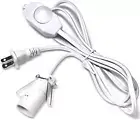 Salt Lamp Cord with Dimmer Control, [Original ] Power Cord with Dim Switch & Cl