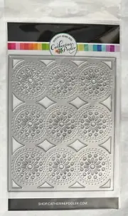 Catherine Pooler HOBNOB COVER PLATE Die, New, Baking Spirits Kit Exclusive