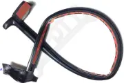APDTY 140031 Rear Hatch Liftglass Lower Rubber Weatheratrip Seal w/Hard Top - JK