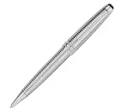 Montblanc Meisterstück Geometry Solitaire Midsize Silver Ballpoint Pen 118099