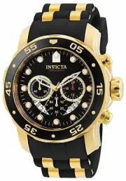 Reloj Invicta 6981 para Hombre Pro Diver Análogo Suizo Cronógrafo Poliuretano