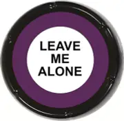 Leave Me Alone Sound Button - Joke Gag Gift Funny Talking Prank Desk Novelty