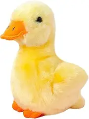 Plush Duck - Yellow Ducks Stuffed Animals | Animal Dolls | Chick Soft Toy Chicks, Boys and Girls Room Sofa Birthday Baby Shower Bed Nursery Rooms Home Decorations Cuddly Doll (Yellows, White)