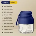 User Friendly 600ml Portable Blender for Smoothies and Juices Anywhere