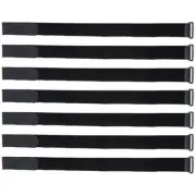 25 Pack 18 Inch Reusable Fastening Cable Straps Hook and Loop Cinch Cable Ties